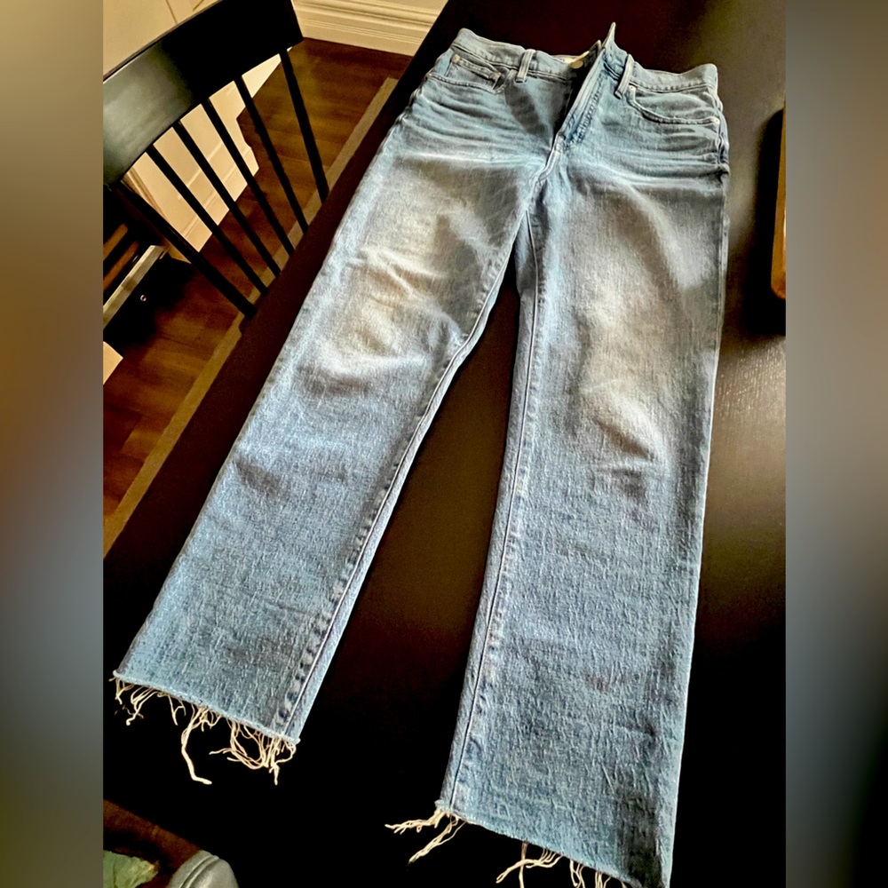 Madewell Perfect Vintage Raw-Hem Jeans